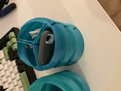 Divided Vase Mode Twisty | Self-Opening and Closing Storage Container