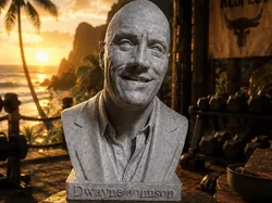 Dwayne "The Rock" Johnson – Busto de Retrato Icónico - Modelo de impresión 3D gratuito