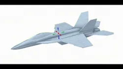 F-18 Extract Volume and create Mesh for CFD