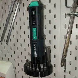 Fișiere pentru imprimante 3D | Fișier 3MF | Amazon Basics Electric Screwdriver Holder (Ikea)