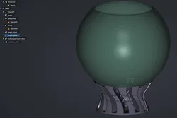 IKEA jacobsbyn table lamp stand