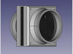 Inline Fan (120mm Fan to 100mm Hose)