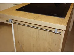 Kitchen towel holder for 12.5mm curtains rod