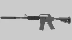 M4A1 OBJ