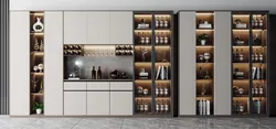 Modern wine cabinet