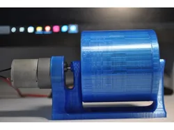 Rock Tumbler (No screws) Cheap and Easy.
