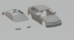 Series 3 e36 compact 1994 3D Print Model in Vehicle 387798