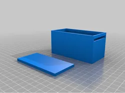 Sliding Lid Container
