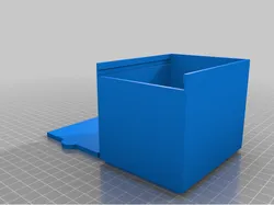 Stackable Box with sliding lid 80x100x80