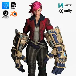 Vi League of legends Arcane