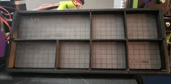 Wowstick screw pad tray with grid