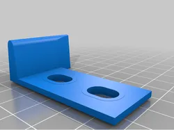Camaro 3rd Gen Rear Shelf Bracket Load Floor Striker