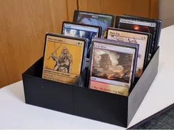 Card sorting tray
