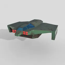 Cargo space ship v4