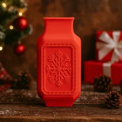 Creality Cloud | Winter Snowflake Vase - Festive Holiday Decor | ملفات الطابعة ثلاثية الأبعاد