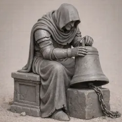 Free Sculptures & Artworks STL Download - Old Bell Ringerby PrintHaven