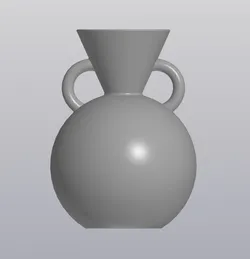 Geometric forms vase 3D Print Model in Decor 389207
