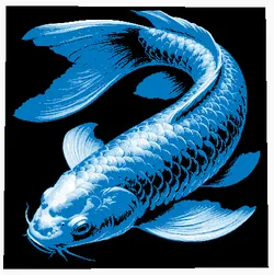Hueforge Koi Fish