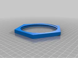 Modular Hydroponic Tower Garden Threaded Module Adapter