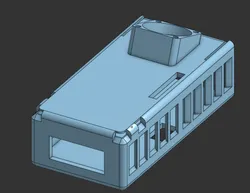 New FRC radio holder with active cooling