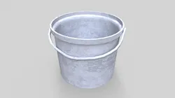 Old Paint Bucket - Game Ready