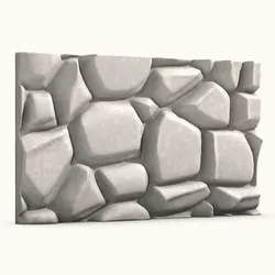 Props & Terrain STL indir - Heavy Layered Stone Wall Detail - 1xMerch