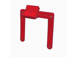 Vesa mount for hue play bar (combined vesa mount components)