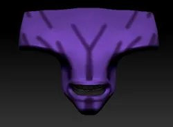 Void Mask 3D Print Model in Monsters & Creatures 392228