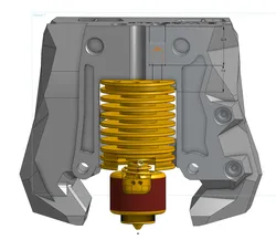 Voron Stealthburner CW2 E3D V6 Revo printhead bracket (Aliexpress)
