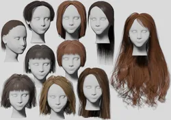 10 Hairstyles collection