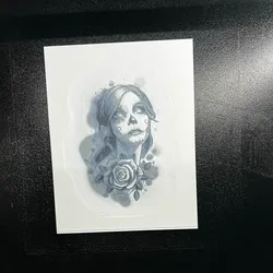 3D printer bestanden | 3MF | Day of the dead Woman with Rose Hueforge