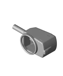 700 Scale 5 In 38 Cal Mk 30 Naval Gun.stl