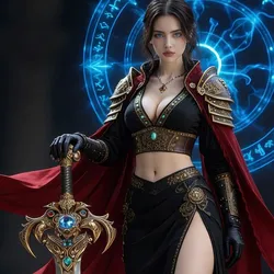 Aetheria, the Arcane Blademaster