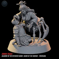 Arachne of the Withered Moon – Undead Spider Demon Character | Blood of the Shogun – Tokugawa
