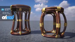 Bamboo Stool