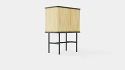 Bedside table in MDF
