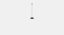 Ceiling Lamp in Metal Black