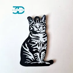 Creality Cloud | American Bobtail keychain+magnet | ملفات الطابعة ثلاثية الأبعاد