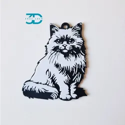 Creality Cloud | Chinchilla Persian keychain+magnet | ملفات الطابعة ثلاثية الأبعاد