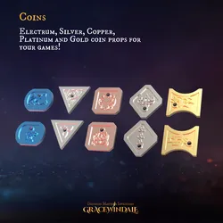 DM Inventory Coins 3D Print Model in Game Accessories 555513