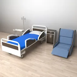 Hospital Room Interior 2 - 8K