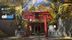Japanese Small Shrine Temple 0002