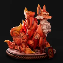 Kaenkitsu - The Fire Fox Spirit