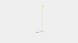 Metal Floor Lamp Gold