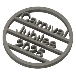 Other STL indir - Carnival Jubilee 2025 Coin / Token - Trash Can Guy