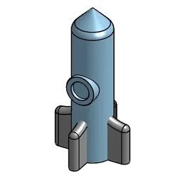 Other STL تنزيل - Toy Rocket - TheEnder3V3+Pro