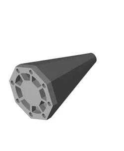 Parametric Air blaster/duster nozzle for EUKI / CYCLONE X3 (AC-27 clones)