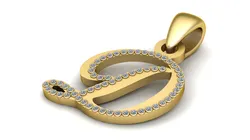 Personalized Necklace pendant 3D Print Model in Pendants 575177