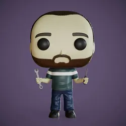 Sculptures & Artworks STL indir - Funko Mecanico - Axos3D