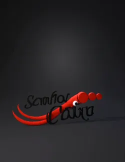 Senhor Caixa logo with red swooshes and black script lettering